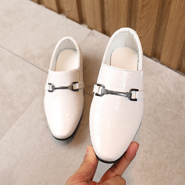 Boys England Fashion Leather Shoes